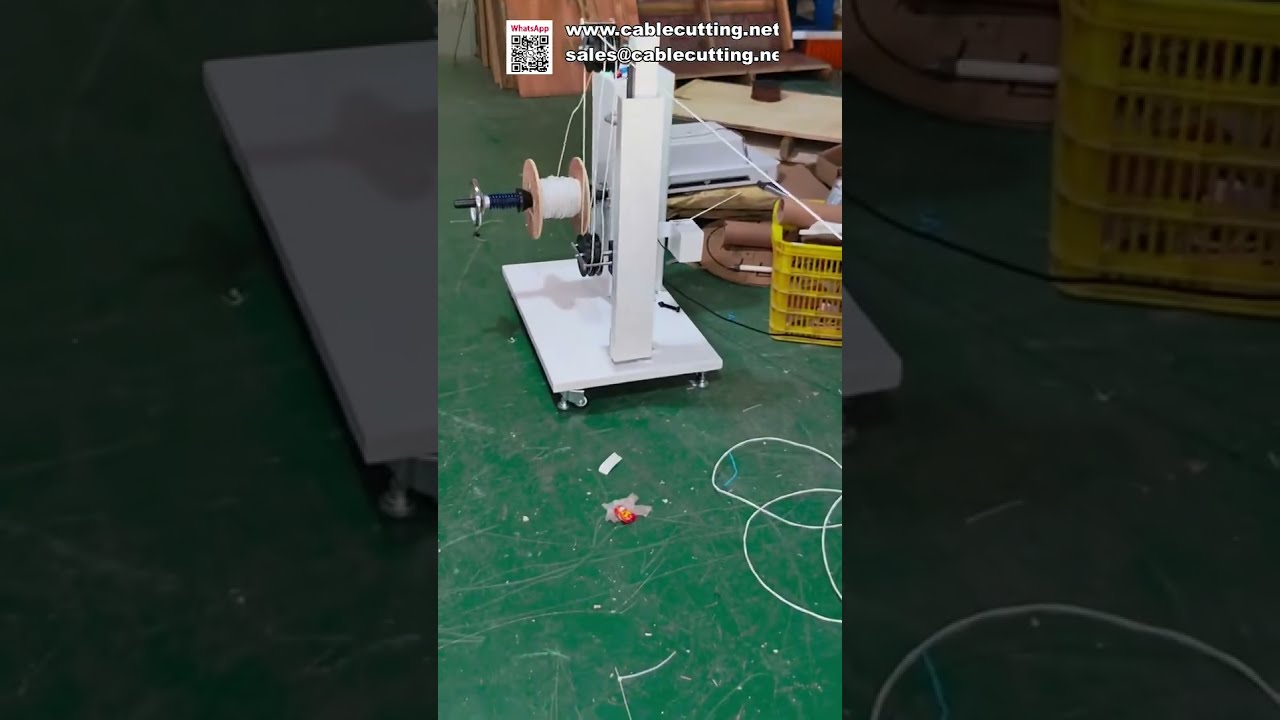 工业电线米数计数与自动绕线机