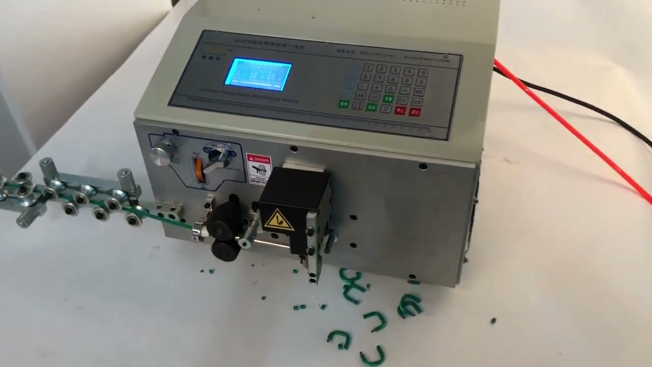 全自动电脑剥线折弯机 SWT508 ZW16 四辊矫直折弯一体机