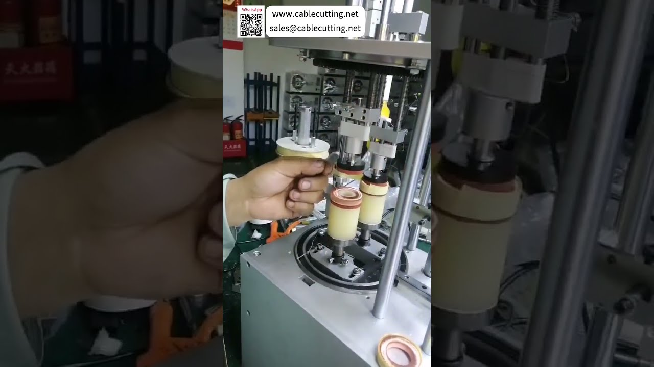 双压式胶带缠绕机：保护线圈端部，优化薄膜线材加工
