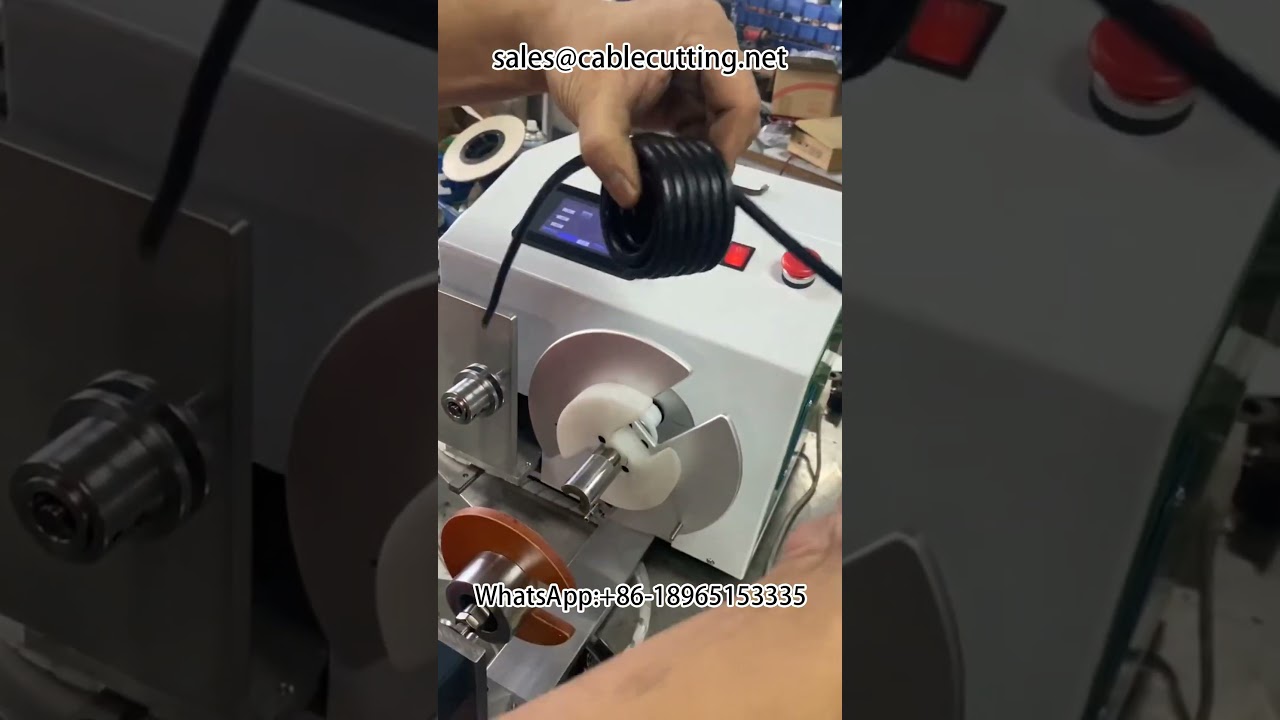 单头绕线排位机，领先技术助力线束加工高效生产 #排线机 #线束工艺