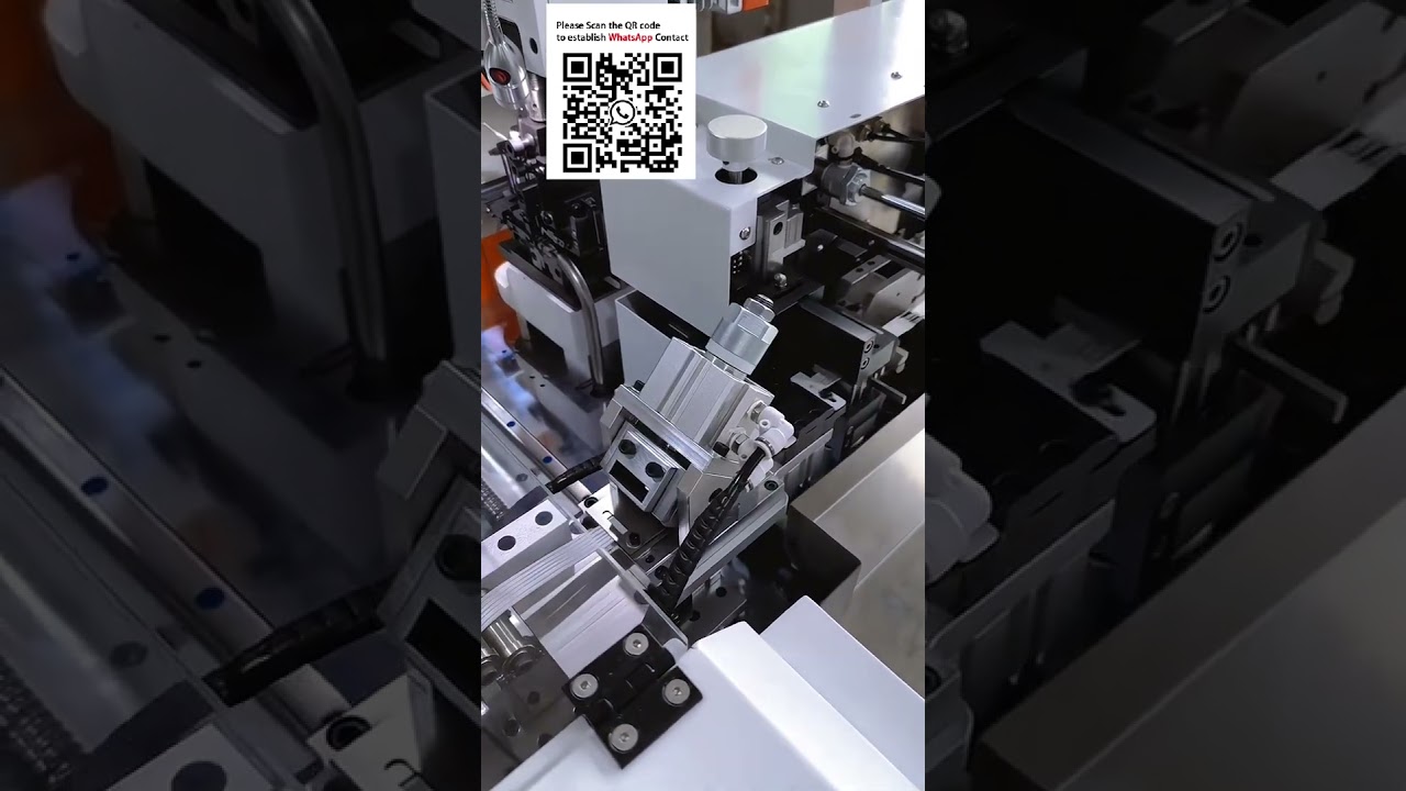 全自动5线并排压接与搪锡机 #排线加工设备