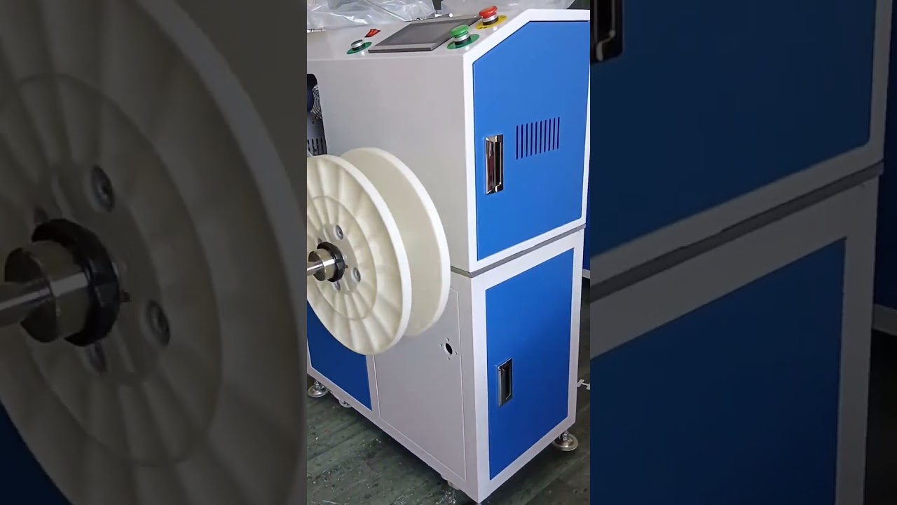 PVC软管自动分拣、缠绕、切割与盘卷一体机，精准计量 #自动化设备