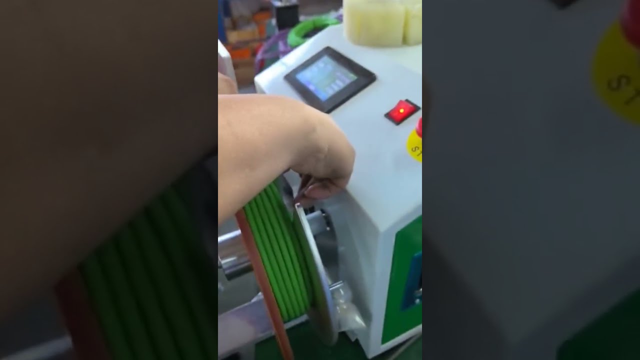 Automatic Traversing Wire Winding All in One Machine #factory #machine