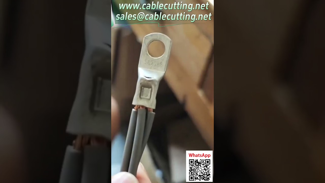 全自動氣動壓接機｜0.25-25平方端子點壓實測｜高效自動化設備