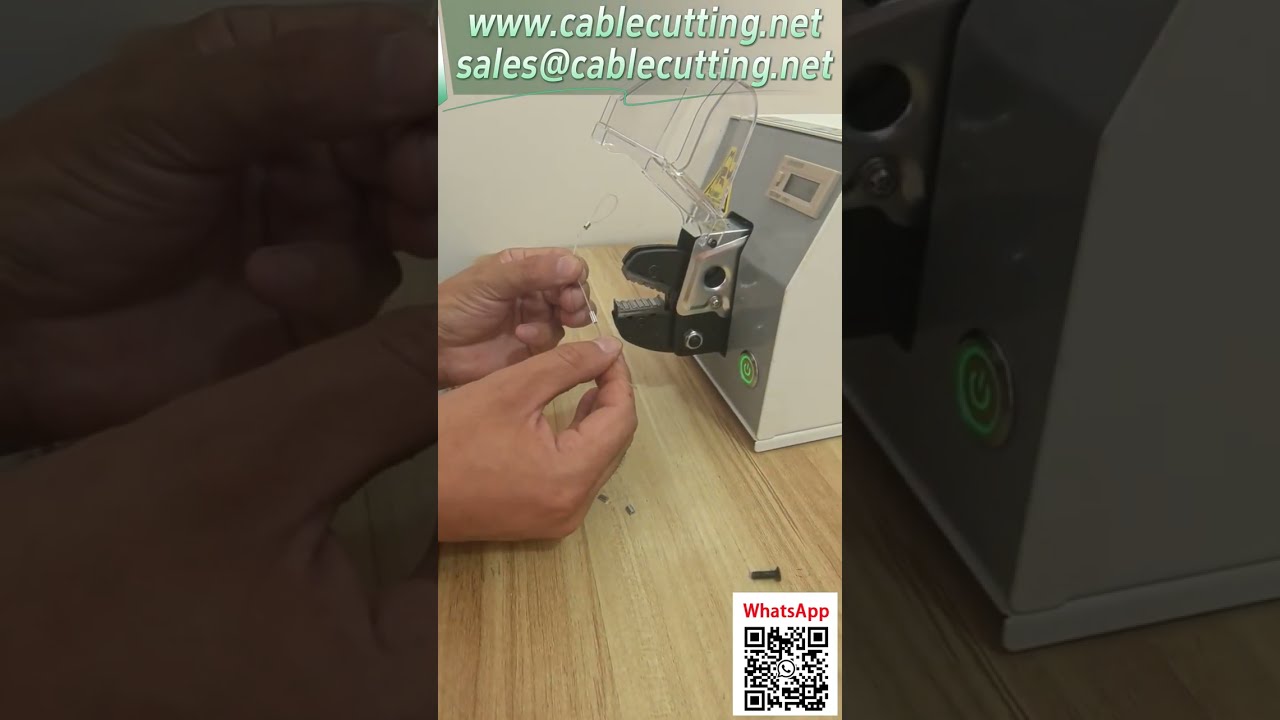 電動端子壓接機｜高效壓接魚線扣應用｜自動化設備推薦