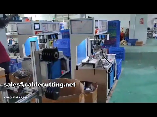 全自动剥线切管绕线扎线一体机 WPM-SCCB | 高效线束加工设备