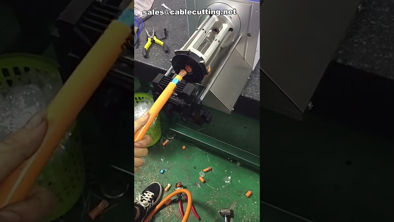 高温线材制造机 | 电缆旋转剥线设备 - 高效自动化工厂必备