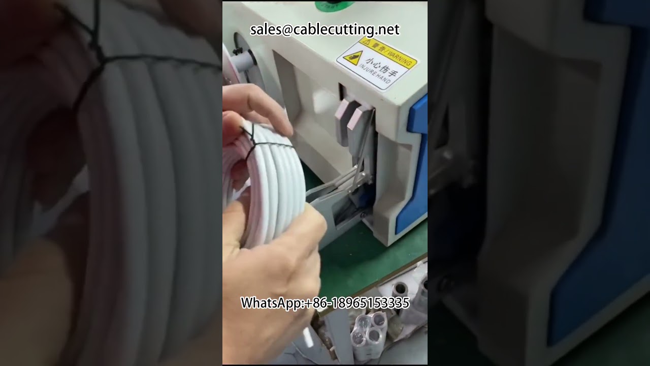 排线绕线扎线一体机 #绕线机 #复绕机 #线束加工 #自动化设备