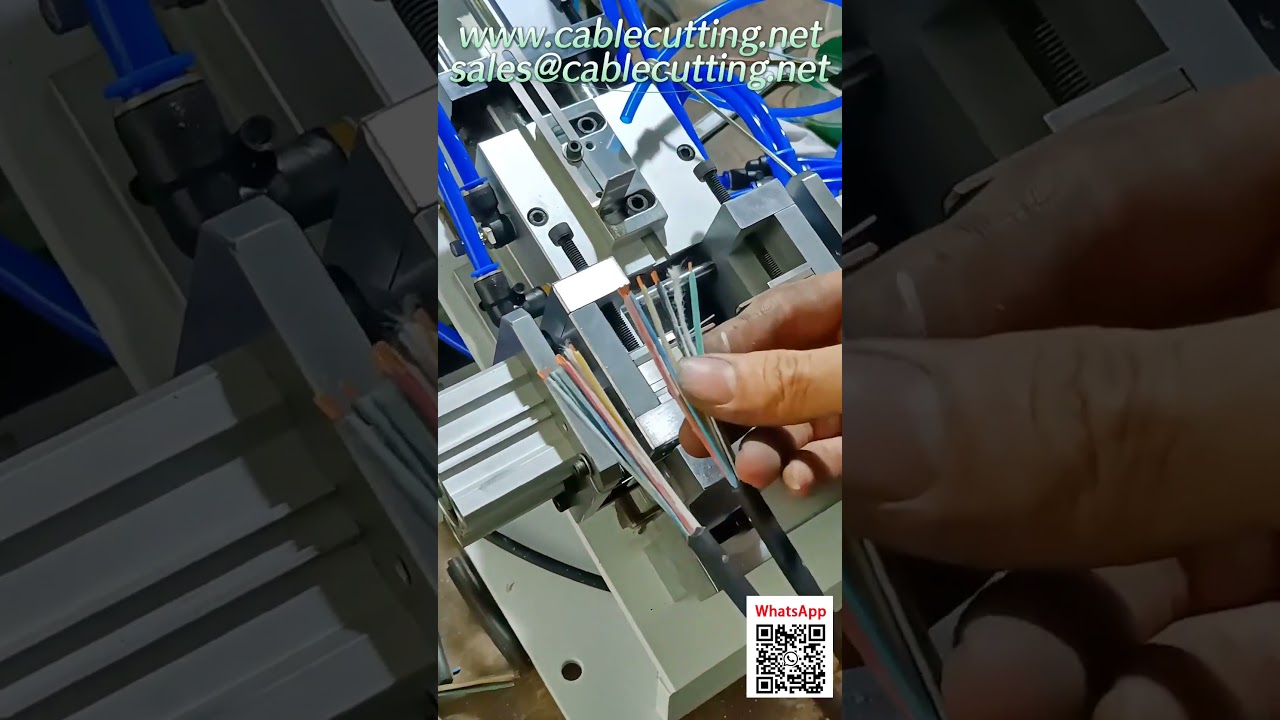 半自动内外线剥线机 | 橡胶电缆高效剥皮设备