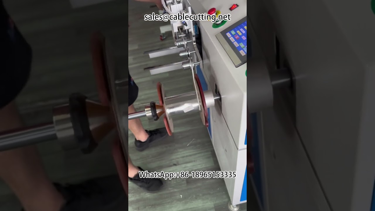全自动绕线设备 #绕线机 #线束加工 #工业线圈绕线系统