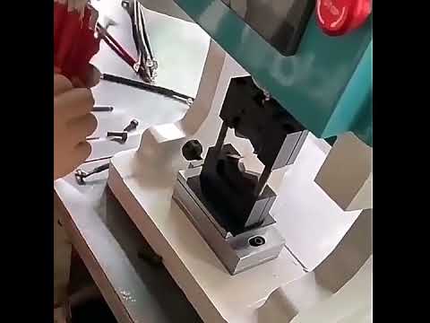 10吨液压端子压接机 | 六角模具，新能源线束电缆端子专用