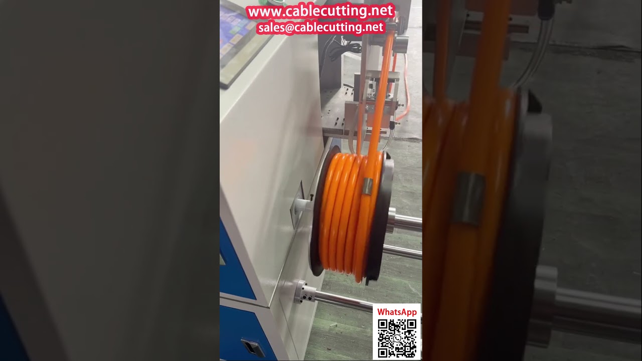 定制高压软管自动卷绕计数机 | 提升工厂自动化效率