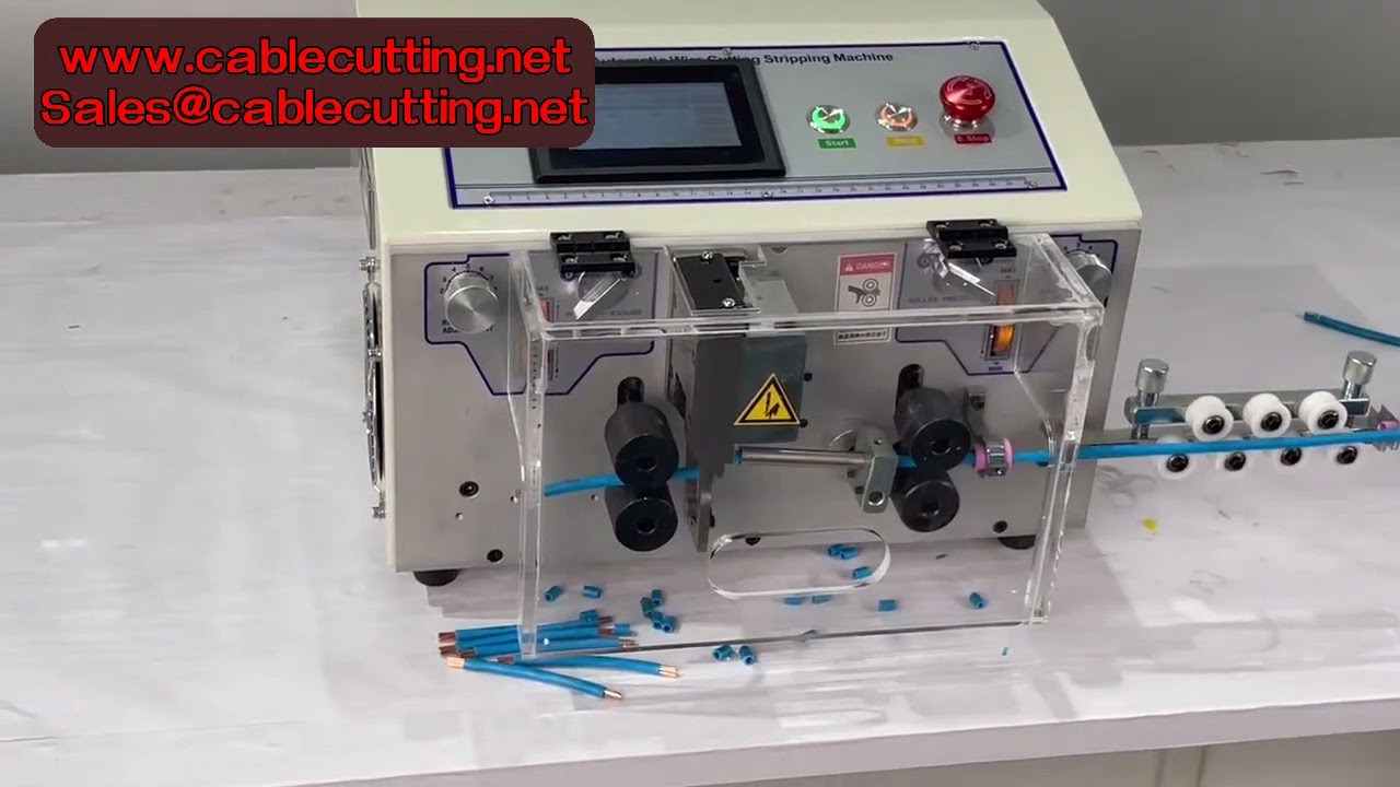 JES-0-1 电脑全自动剥线机 | 触摸屏控制 0.1-10mm² 电线电缆剥皮机
