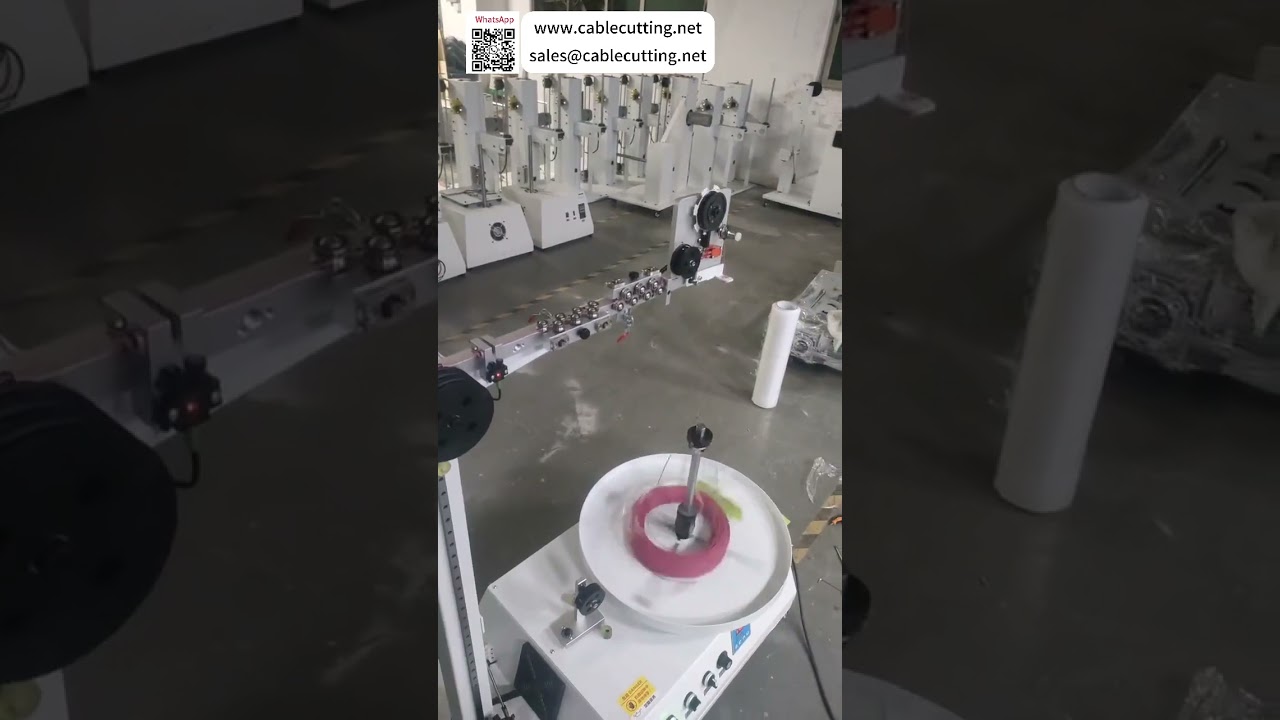 超细松散线材专用自动变速放线机，有效防止打结与卡线，提升生产效率