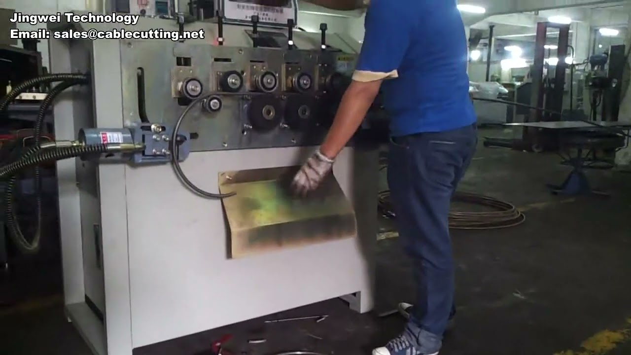 3x30扁钢打圈机，精工细作卧式打圈设备