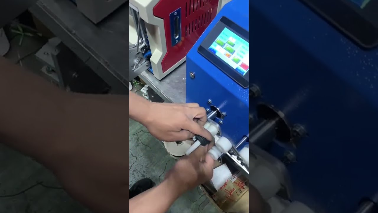 数据线充电线高效自动绕线扎线机 | 工厂自动化设备