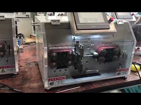 16 Wheel Drive Automatic Multi Core Wire Cutting and Stripping Machine   30mm² PVC Cable