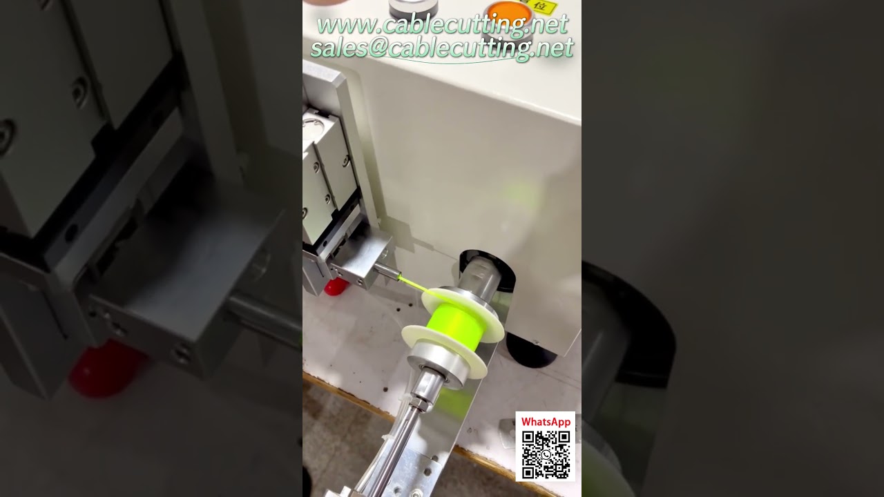 双轮导向打草绳绕线机，轻松换盘不缠绕