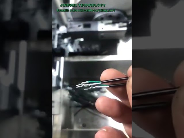 全自动套管单端沾锡机 | BV BVR电子线束加工设备
