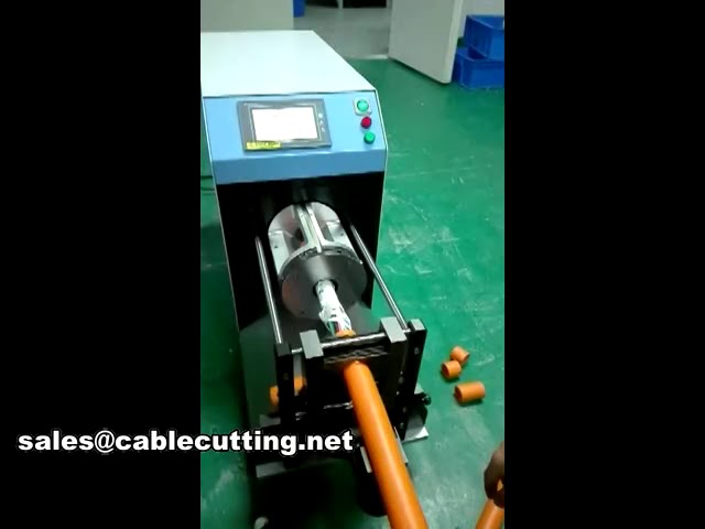 半自动同轴线剥线机 WPM-35120 | 高效精准电缆加工设备