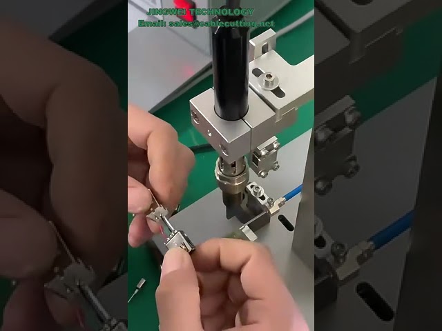 半自动USB开关连接线焊接设备 | PCB板连接器焊接机