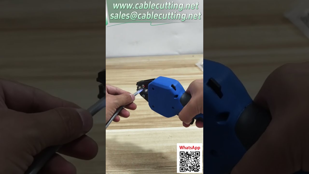 便攜式手持鋰電壓線鉗｜快速更換模具｜現場壓接各類端子