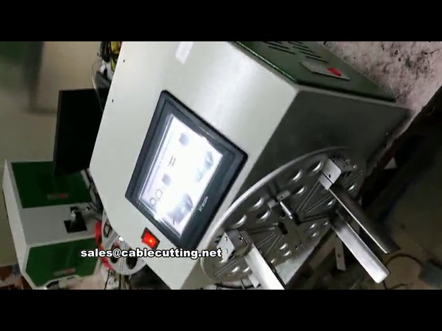 AC/DC线缆自动卷绕捆扎机 | 高效工厂自动化设备
