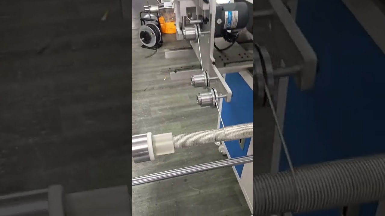 精准计量与整齐盘卷：可调速射频电缆与天线自动盘线机