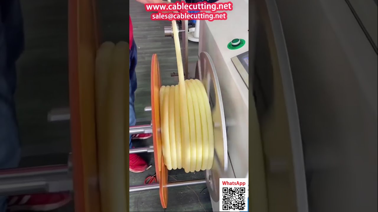 自动计米绕线机 | 高精度电缆卷绕与放卷设备