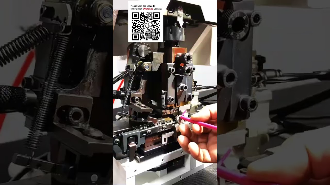 全自动电线剥线压接机｜带压力监测的智能线束加工设备