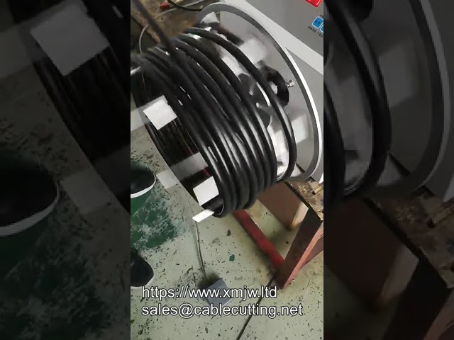 高效电线电缆自动绕线包膜机 | 工业自动化卷绕设备