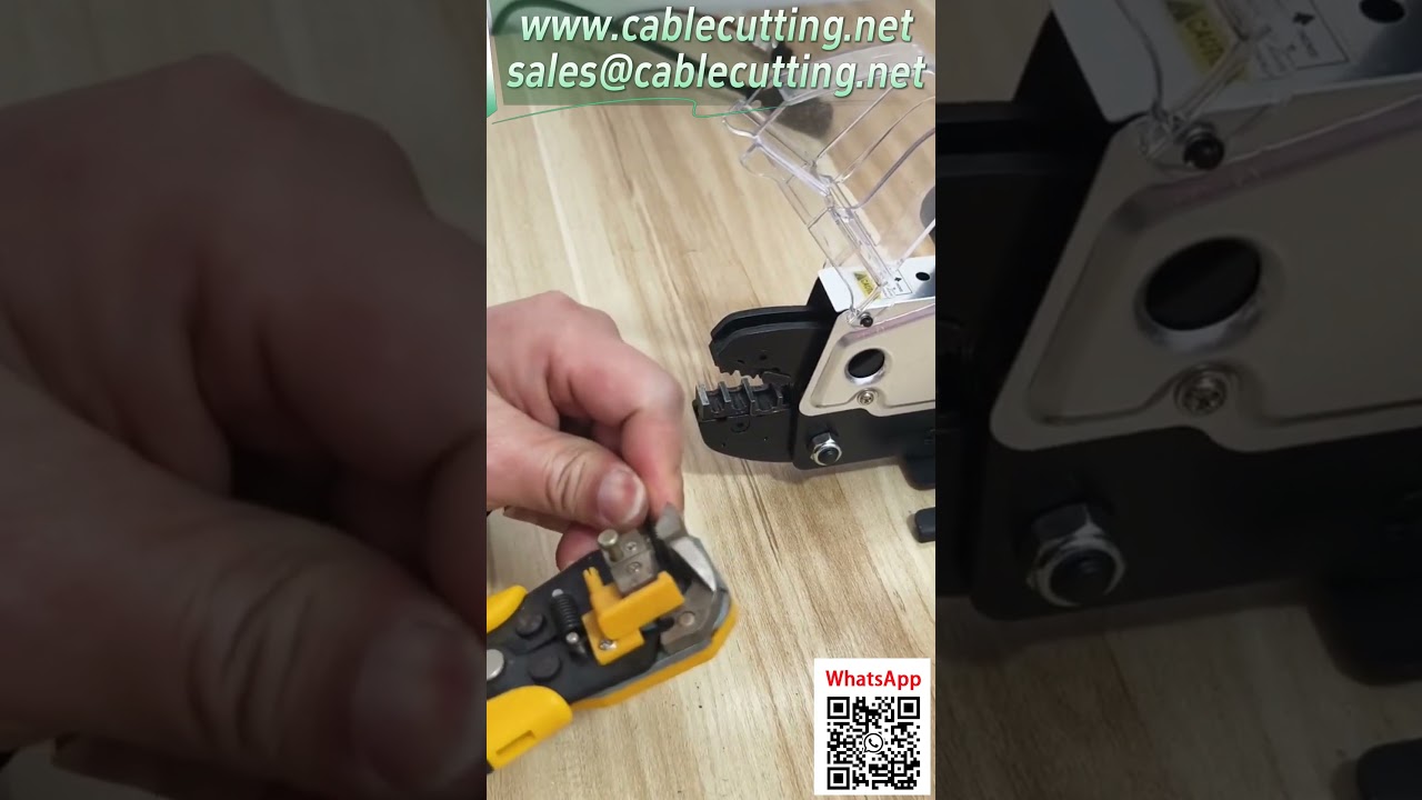 多功能氣動端子壓接機實拍｜工廠自動化設備展示