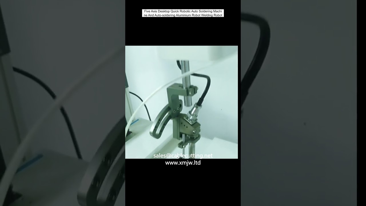 五轴桌面快速自动焊接机器人 | 精密铝材焊接与自动焊锡机