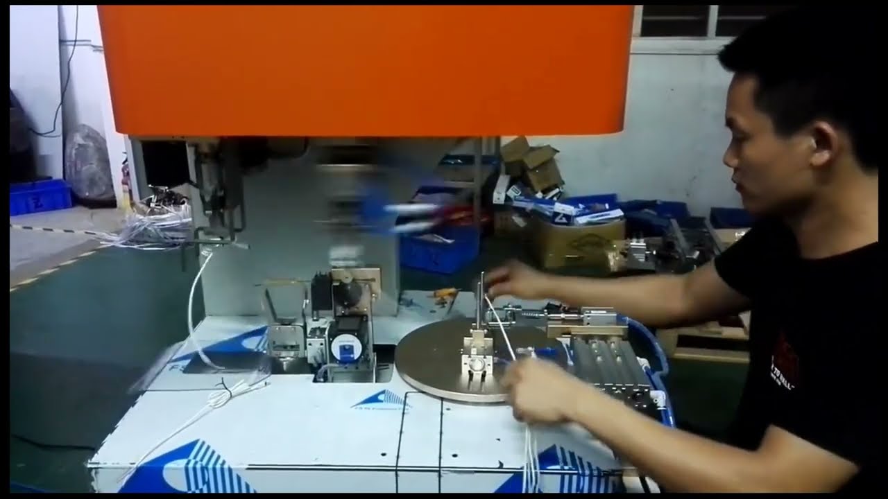 全自动电缆绕线机 | 高效工业线材卷绕包装设备