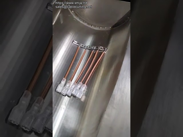 全自动端子压接与套管插入机 | 高效线束组装解决方案