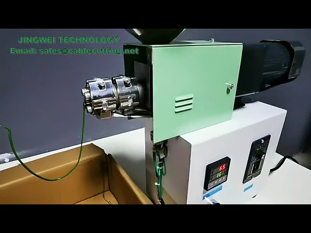 Desktop SJ-12 Mini Plastic Extruder | Lab Single Screw Extruding Machine