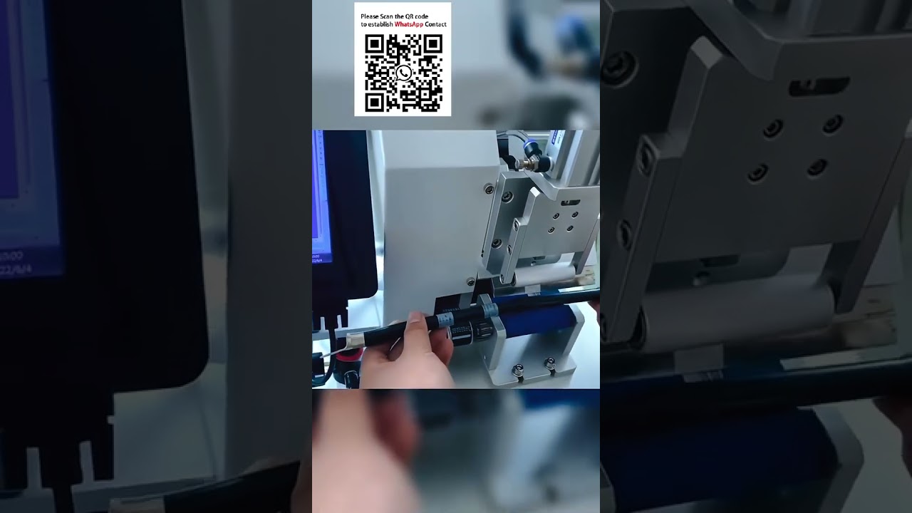 全自动线束标签缠绕机 | 高效旗标贴标自动化设备