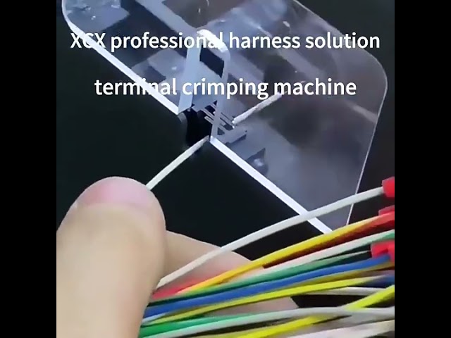 High Quality Wire Cable Terminal Crimping Machine   Tube Terminal Insulation #machine #automobile