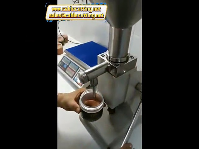 A03小型手动灌装机 | 10-100g指甲油/凝胶/唇釉填充设备